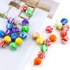 Games Colorful Mini Elastic for Child Swirl Bouncing Balls Bouncing Balls Rubber Ball Jumping Balls