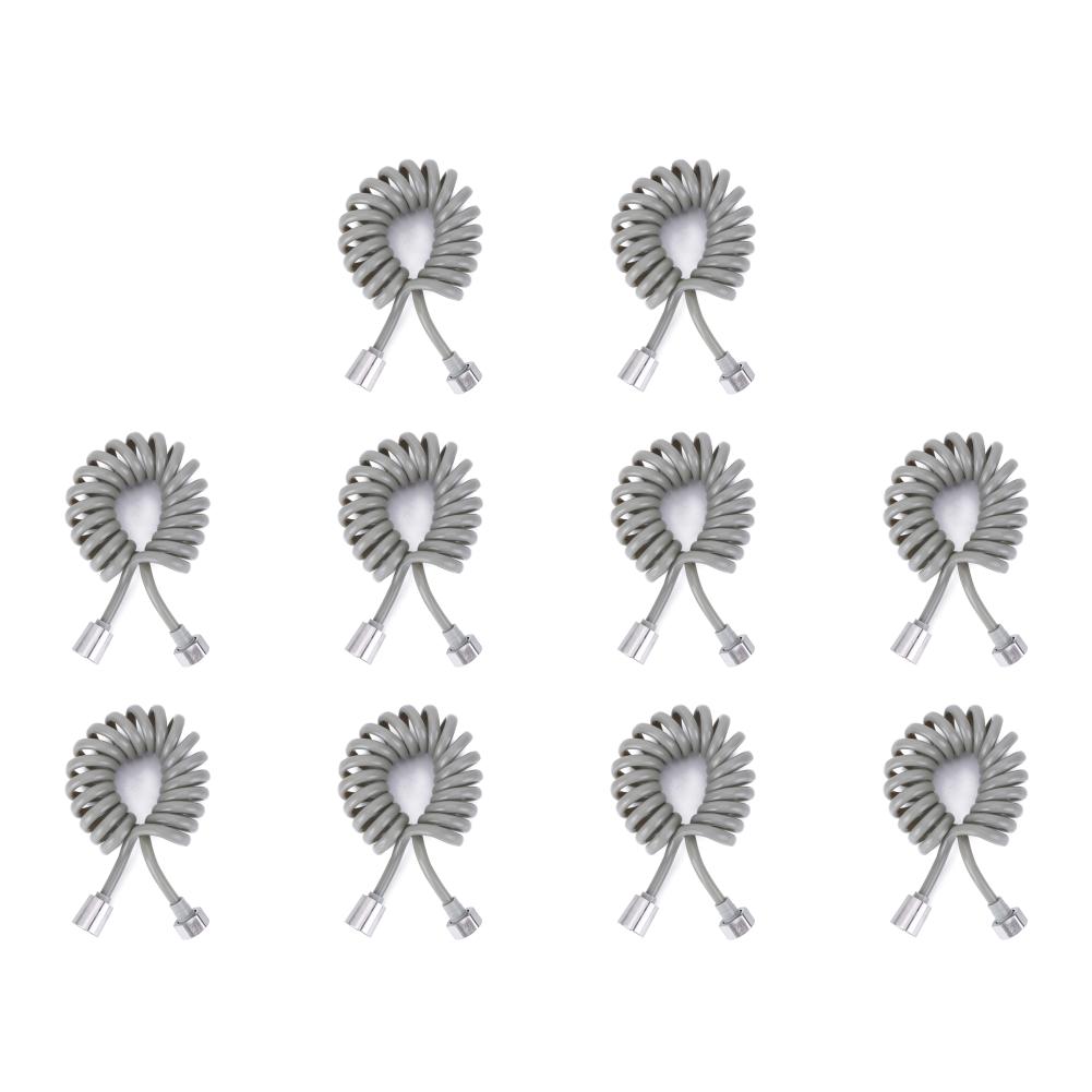 5-1 шт. 2/3/4 м Телефонная линия Душевой шланг Пластиковый шланг для водопровода Защита от перекручивания Мягкий шланг Трубка для туалета Биде Шатаф Распылитель