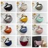 Nylon Hobos Crossbody Bag Handbag Half-moon Bag Casual Canvas Dumpling Bag  Girls