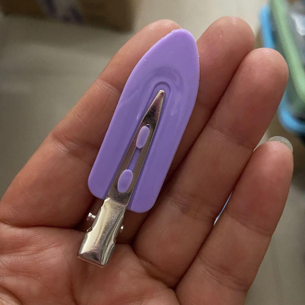 Seamless Girlish Heart Duckbill Hair Clips for Kids & Adults - Cute Bangs, BB, Cream Glue Accessories