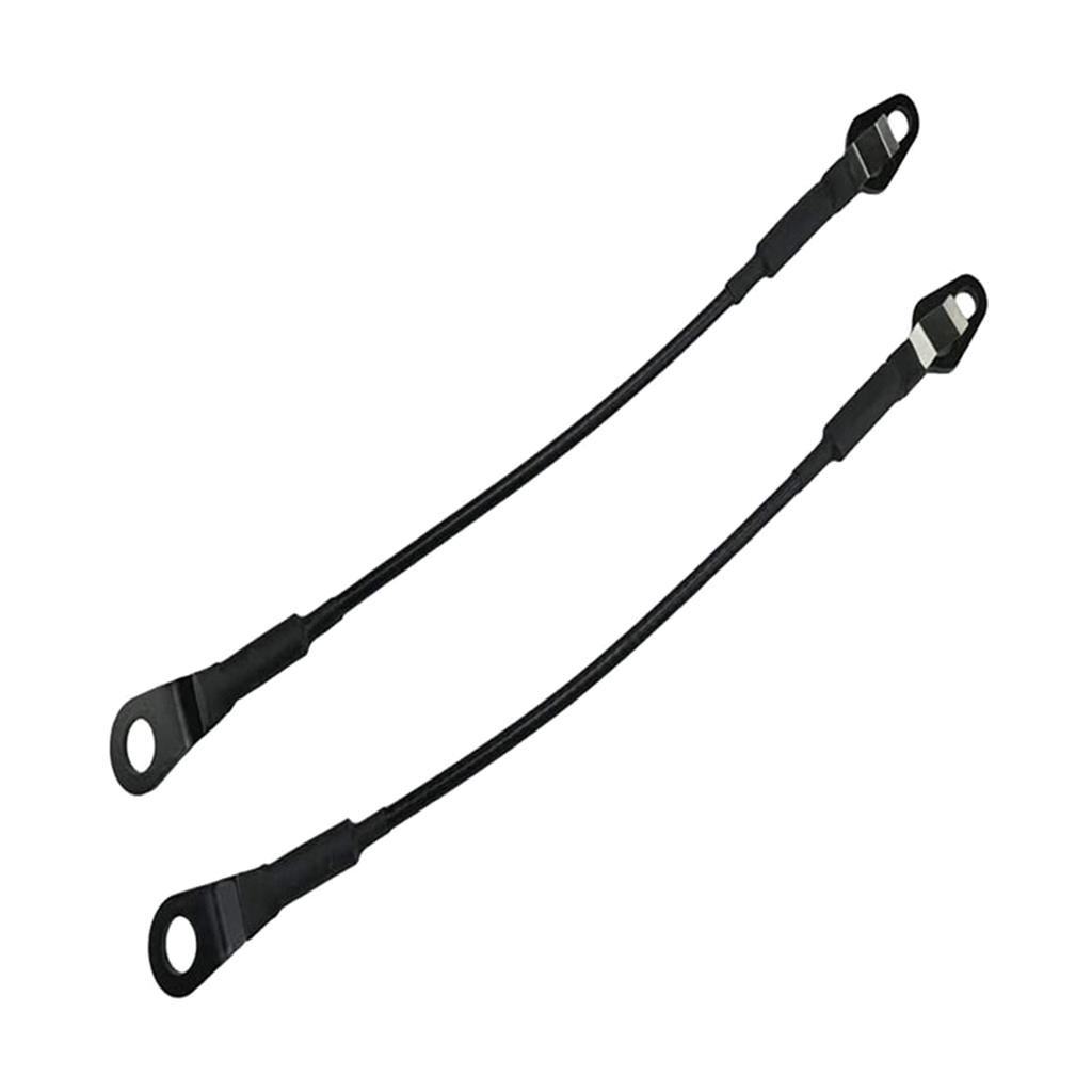 Truck Tailgate Cables Set High Tensile Strength Truck Tailgate Lift Support Cables F37Z9943052A Easy Installs for Car