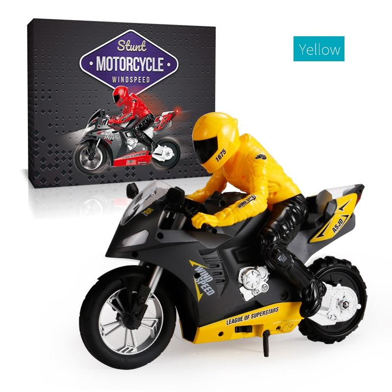 DG-801 1/6 Self-Balancing RC Motorcycle 6 Axis of Gyroscope Stunt Racing Motorcycle Plastic Mini Motorcycle Toy
