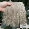 Mongolia Fur Sheepskin Wool Extensions Hair Row BJD Dolls Wigs SD Blyth Wigs  Doll Toy Accessories