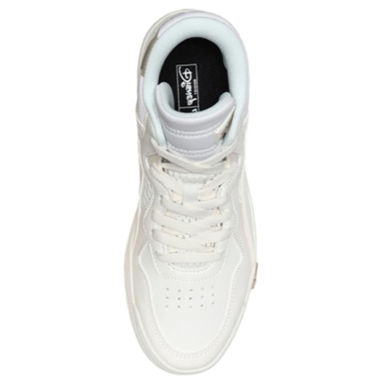 Disney x Li Ning Superwave Mid Текстиль, Синтетическая кожа Покрытие Термостойкое Скользкое Покрытие Средняя высота Кеды для скейтбординга AGCQ204-1
