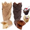 50PCS Tulip Muffin Cupcake Paper Cups Oilproof Cupcakes Liner Baking Muffin Box Cup Cake Decorating Tools Muffin Wrap Cases