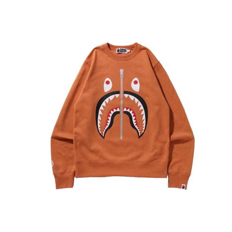 Bape Худи с металлической молнией и принтом акулы 0ZXSWM113013I