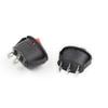 5pcs KCD1Round Small Rocker Switch 25*16.5mm Mini Round Black White Red 2 Pin 3 Pin Switch Power Button Switch With Light 6A/250