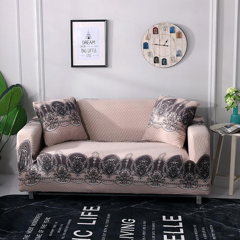 Geometric Sofa Slipcovers Elastic Sofa Covers for Living Room Funda Sofa Chair Couch Cover Sofa Towel Home Decor 1/2/3/4-seater