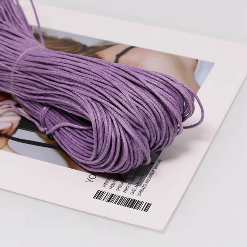 Текстура колотого льда Разноцветные ПУ ремешки Круглый шнур из искусственной кожи Плетеная веревка для рукоделия Изготовление ожерелий и браслетов 45 м 2 мм