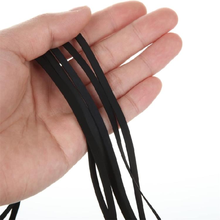 10 шт. Пассик для проигрывателя виниловых пластинок Замена пассика Резиновый плоский приводной ремень Ремонт пассика проигрывателя 190-471 мм