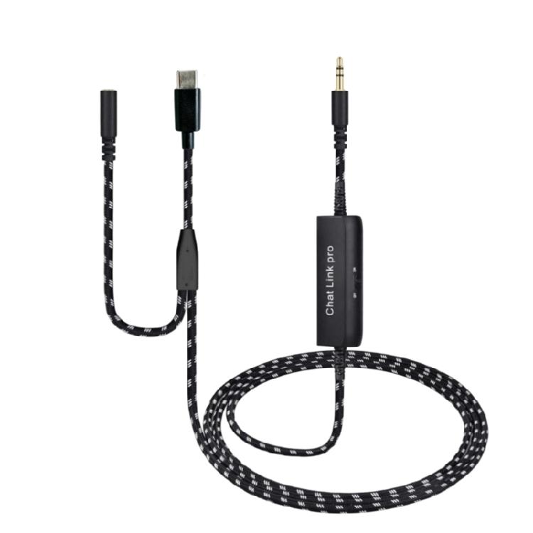 Трехконтактный аудиокабель Sound Link с разъемами USB Type C и 3,5 мм для одновременного мониторинга игры и записи голосового общения во время HD60/HD60S