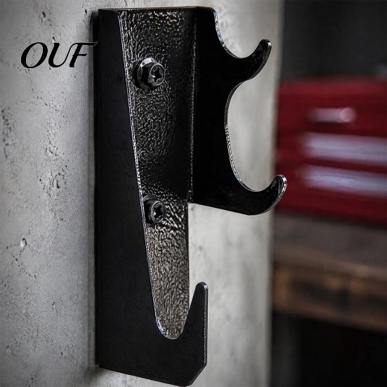 Garage Accessory Rack Chainsaw Holder Wall Mount Hanger, Heavy Duty Metal Storage with Contoured Outdoor Tool Cradle, Bracket for Garage, Workshop