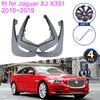 Брызговики Для Jaguar XJ X351 2010~ Аксессуары 2011 2014 2015 2016 2017 Улучшение Защиты от Брызг Передние Задние Колеса Крыло Грязезащитные Щитки