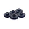 M1 5 мм Вал 11-15T 16-20T 21-25T 26-30T Черная Сталь Металлическая Шестерня Мотора для 1/8 1/10 RC Модели Автомобиля Игрушки Аксессуары для Мотора