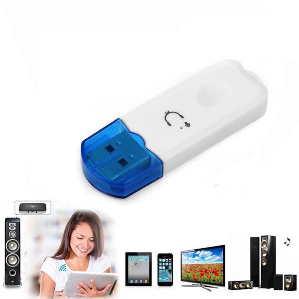 1pc USB Bluetooth V2.1 Music Receiver Audio Stereo Mp3 Adapter Dongle Wireless Handsfree Built N9S8