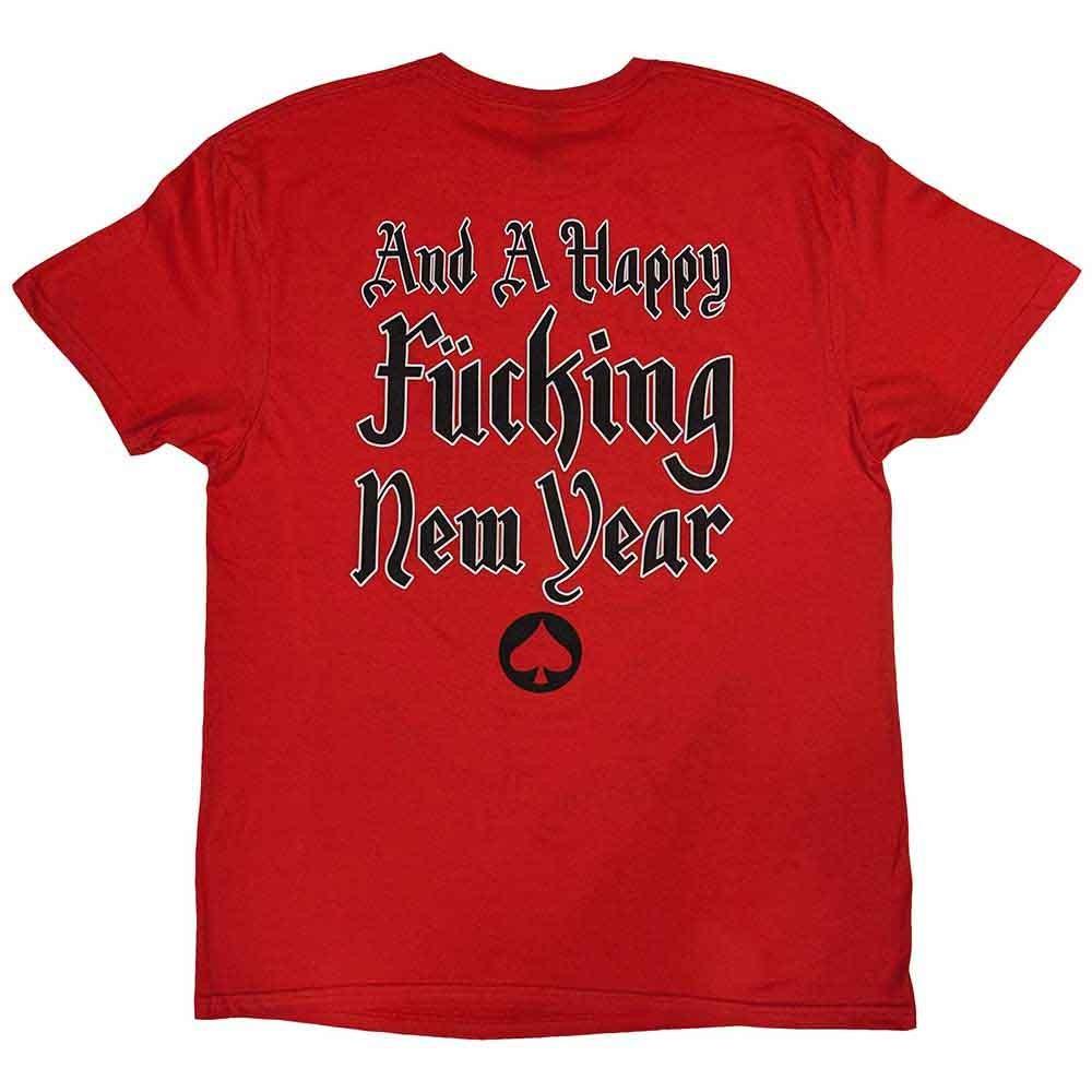 Motorhead T Shirt Christmas Band Logo new Official Mens Red