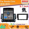9,7-дюймовый вертикальный экран Tesla Android Honda Civic 10 2015-2020 Навигация GPS Carplay Мультимедийный проигрыватель Головное устройство Экран