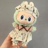 Labubu Doll Clothes: Skirt Suit for 17CM Plush or Vinyl, Fits One, Two, and Three Generations