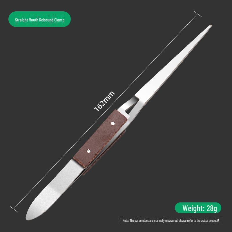 Универсальные пинцеты для ювелирной сварки: Изогнутые и прямые зажимы для отскока