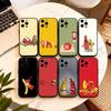 Чехол для телефона ART с рисунком томатного кетчупа и горчицы Для iPhone 17,16,15,14,13,12,11 Plus,Pro Max,XS,Мягкий силиконовый черный чехол