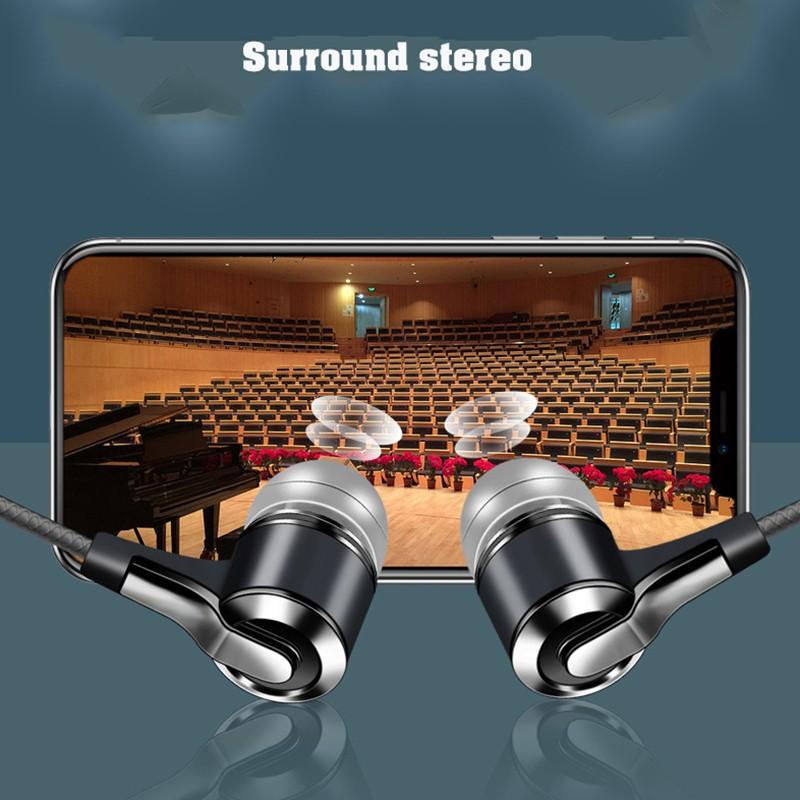 Наушники-вкладыши 3,5 мм, проводное управление, спортивная гарнитура, проводные наушники с микрофоном для телефонов, компьютеров, планшетов, MP3