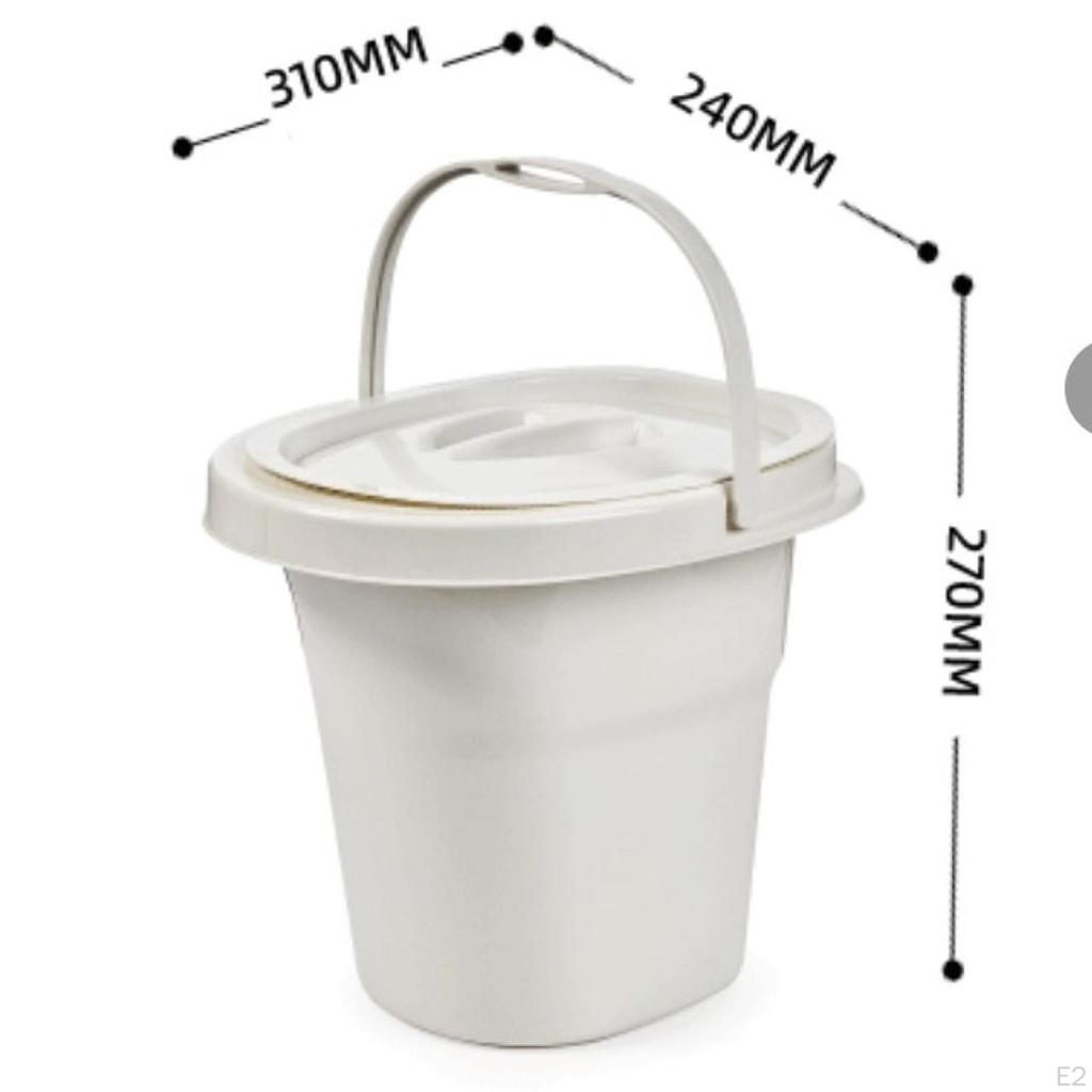 Ночной горшок контейнер для мочи удобный в использовании прочное устойчивое основание комод ведро горшок для помещения