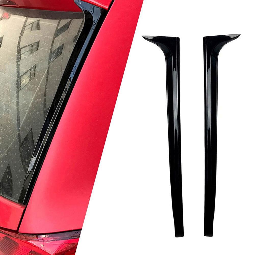 1 пара спойлеров на крышу багажника, заднее крыло, замена для Golf 7 MK7 2014-2018, авто, спойлер на заднее окно, боковые накладки на крылья