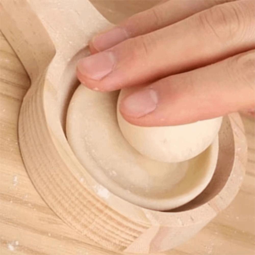 Manual Ball Rolling Dough Skin Presser Reusable Dumpling Wrapper Rolling Tool  Kitchen Use