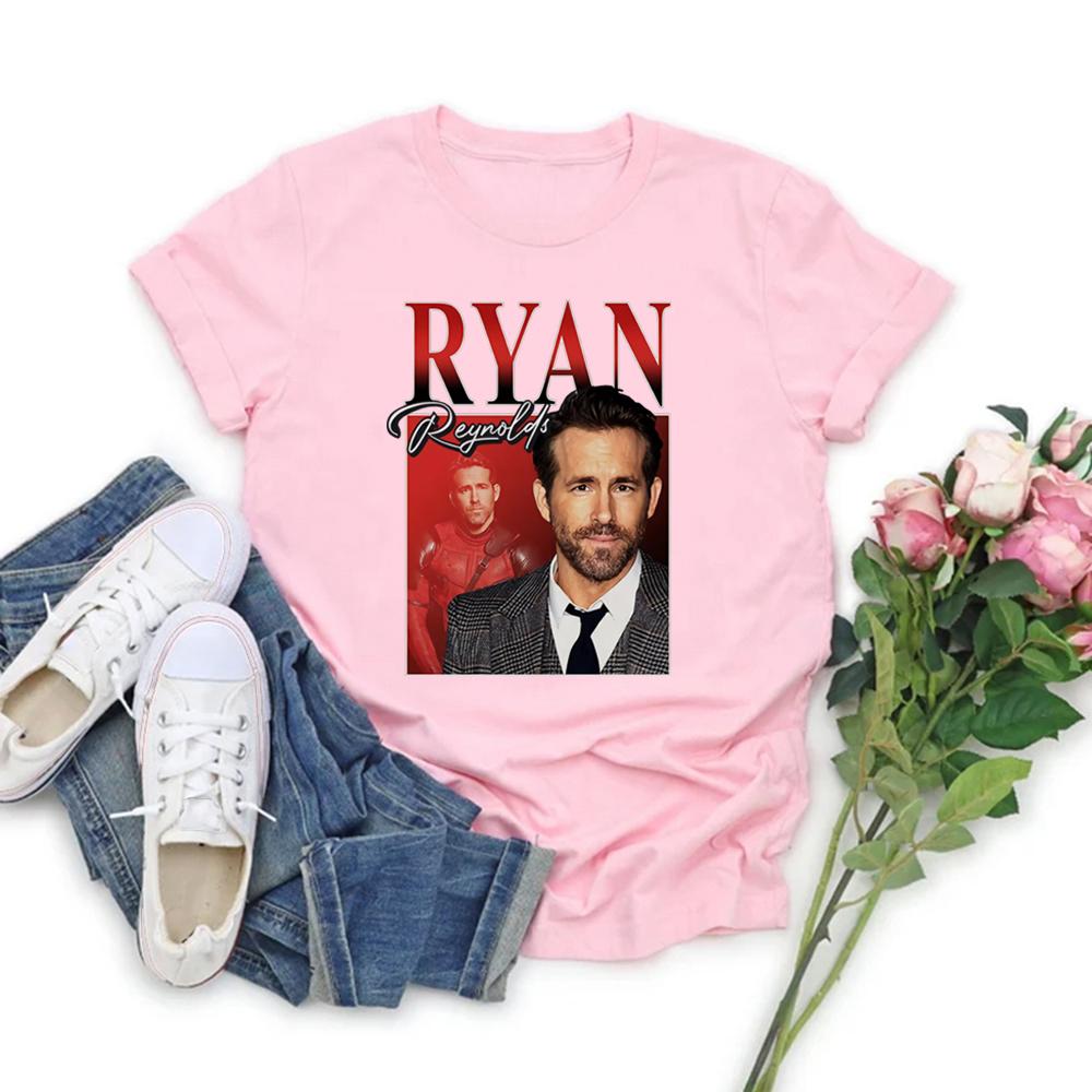 Ryan Reynolds Vintage 90s Tee Ryan Reynolds Tshirt Retro Movies Actor T Shirts Best Friends TShirt Short Sleeve Graphic Tees