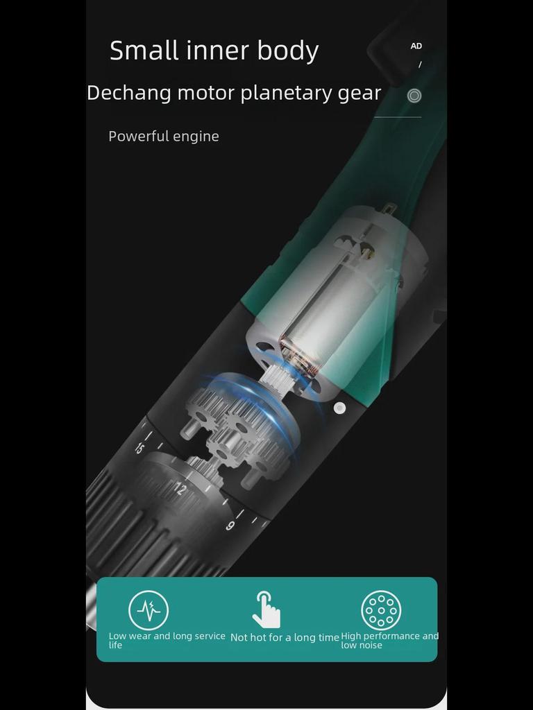 Набор электрических отверток с регулируемым крутящим моментом и промышленной щеткой