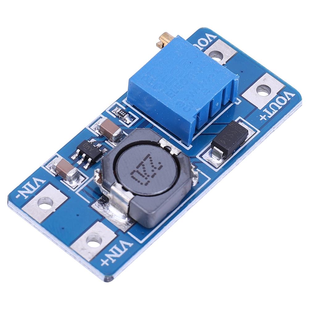 10PCS MT3608 DC-DC Step Up Converter Module Adjustable Booster Power Supply Module Voltage Regulator 2A Max 2V-24V To 5/9/12/28V