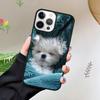Мультяшный мальтийский болонкой Чехол для телефона Для iPhone 17 Air 15 16 16e 11 12 13 14 Pro Max Чехол Для iPhone 17 Air Max Plus coque Fundas