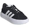 Adidas Grand Court Platform Suede Sneakers