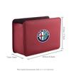 CYYPT1 1PCS Car Emblem Storage Box Car Door Seat Back Organizer Accessories For Alfa Romeo Giulia 147 Mito Stelvio Sportiva Giulietta