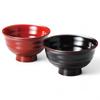 Set of 2 Lacquerware with Honkataji Lacquer Dishwasher Made In Japan J-kitchens Bowls, Wooden, Hand-Painted, Finish, Safe, PID-528749,