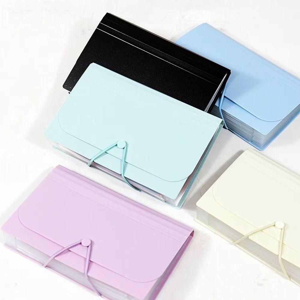 Большая вместительная папка-расширитель для файлов, однотонный цветной держатель для офисных файлов