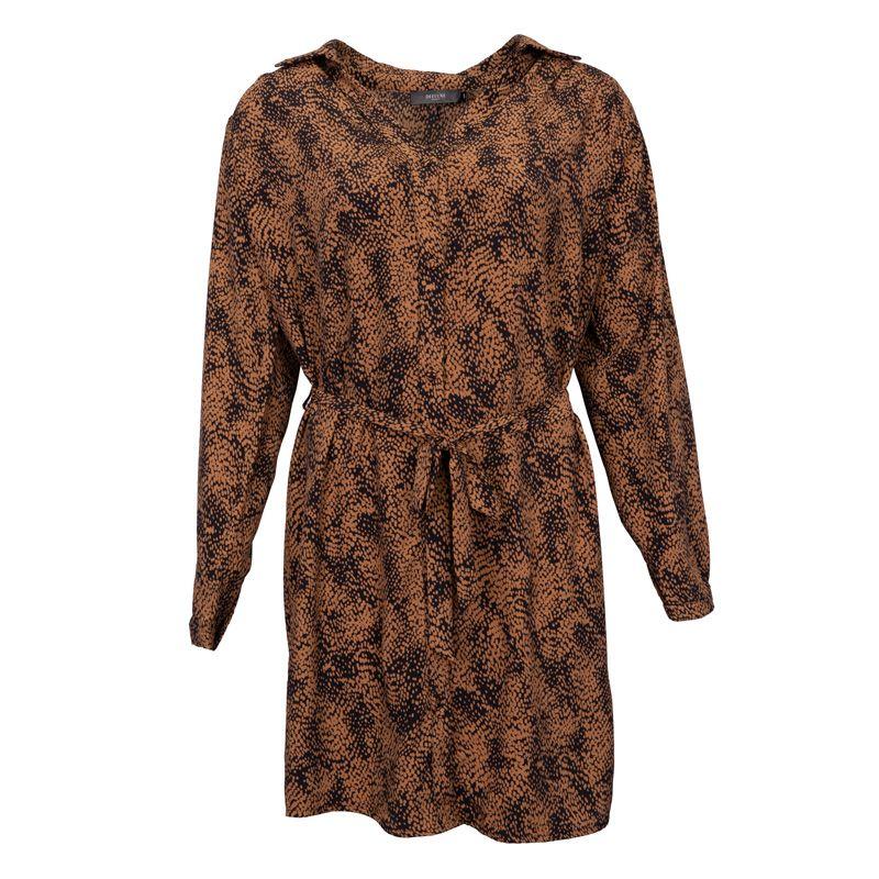 Yelena Skirt with Black and Red Flower Print for Women DEELUXE 74