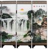 Экран Мини Китайская Складная Панель Настольные Перегородки Лаковая Живопись Конфиденциальность Модель Настольные Реквизиты Настольные Экраны Перегородки Ориенталь