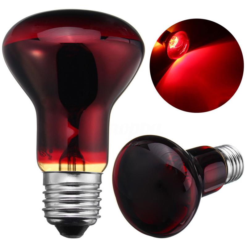 25/50/75/100 Вт E27 Базовый излучатель-нагреватель Домашнее животное Рептилия Брудер Тепловой дневной ночник Лампа