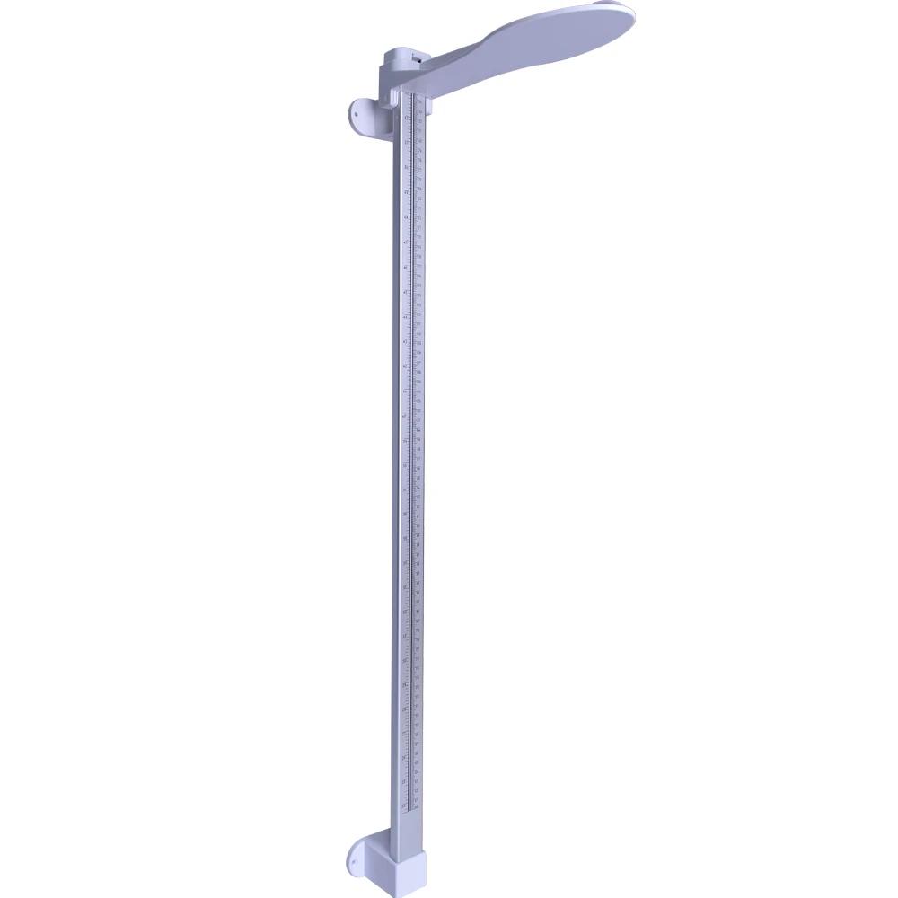 Professional Portable Stadiometer - Adjustable 20-210cm Dual Scale Wall-Mounted Height Rod | Medical-Grade Accuracy