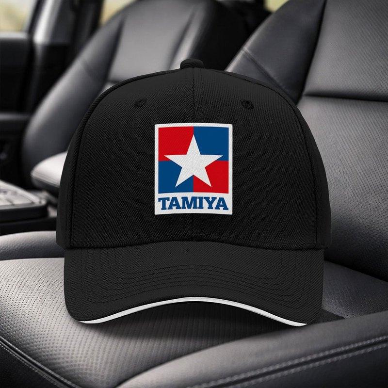 TAMIYA Sandwich Baseball Cap Classic Black Adjustable Unisex Sports Hat for Travel Parties Birthdays Holidays