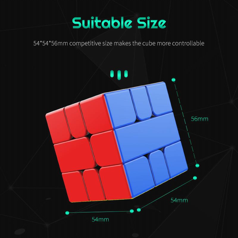 Нетоксичный Yongjun Yj Mgc Магнитный Sq-1 3x3 Скоростной Кубик Рубика Магниты Куб Магнитный Индивидуальный Square-1 Игра Образовательная Игрушка