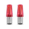 1/2/4Pcs 1157 Socket Motorcycle Led Lights 2835 LED Turn Signal Light Brake Light  Moto Accessories