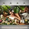 2D Wellness Spa Backdrop, Relaxing Massage Photography Background