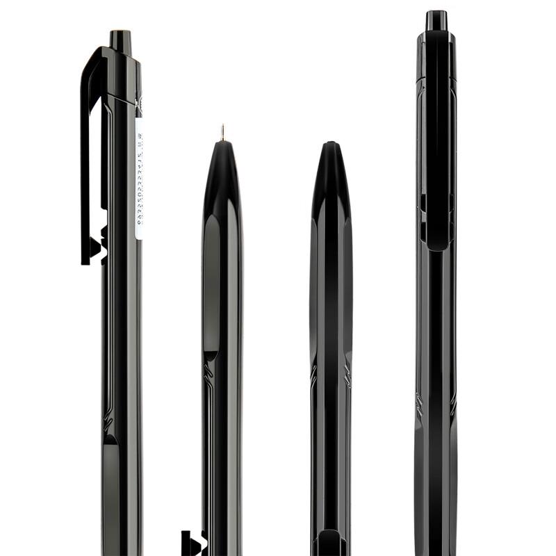 Deli 0.7mm Low Viscosity Side-Click Ballpoint Pen