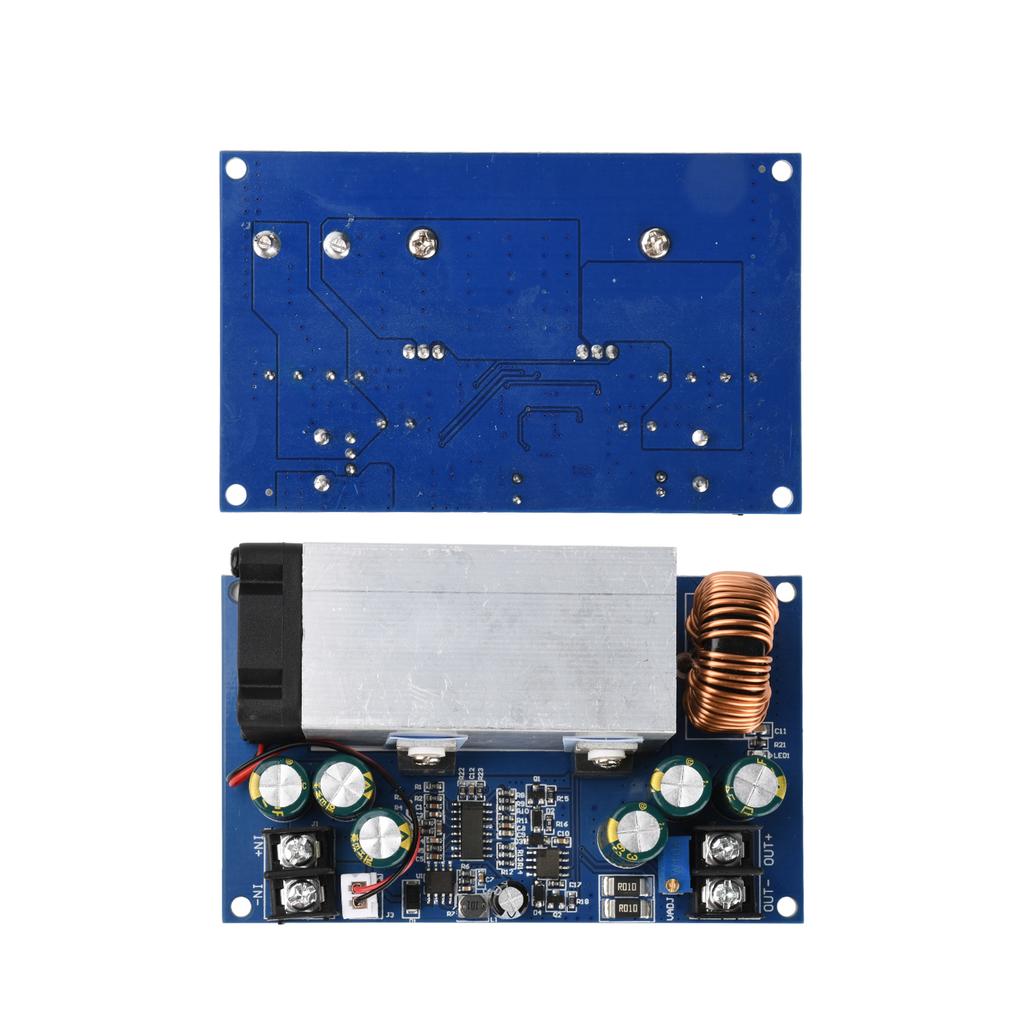 DC-DC Buck Converter 12V-75V to 5V-50V Adjustable Step-Down Power Module 600W 25A with Voltage Display Industrial High Power
