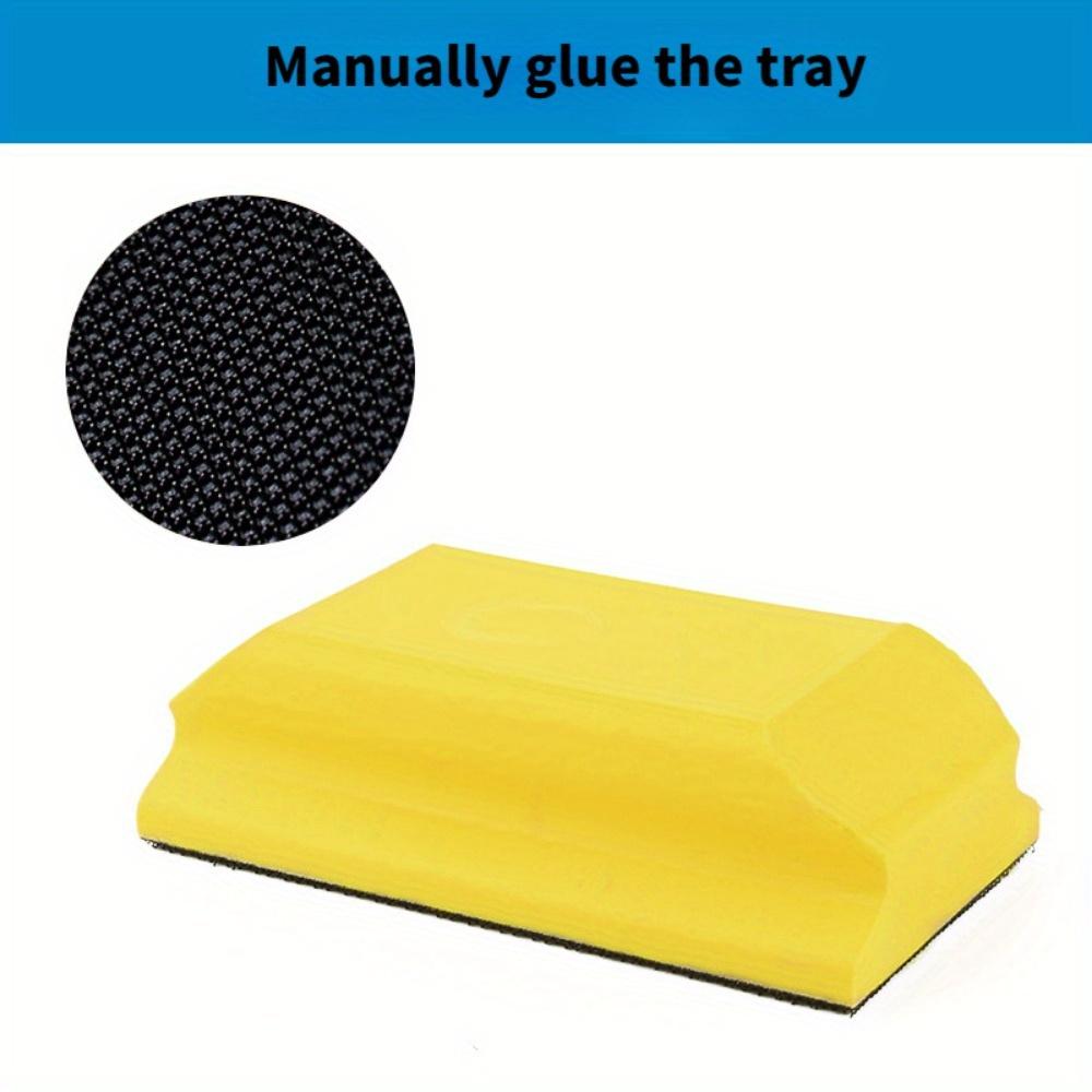 Автомобильный восковой диск, ручная шлифовальная доска для сухой шлифовки, наждачная бумага, ручная толкающая пластина, инструмент для полировки краски из листового металла