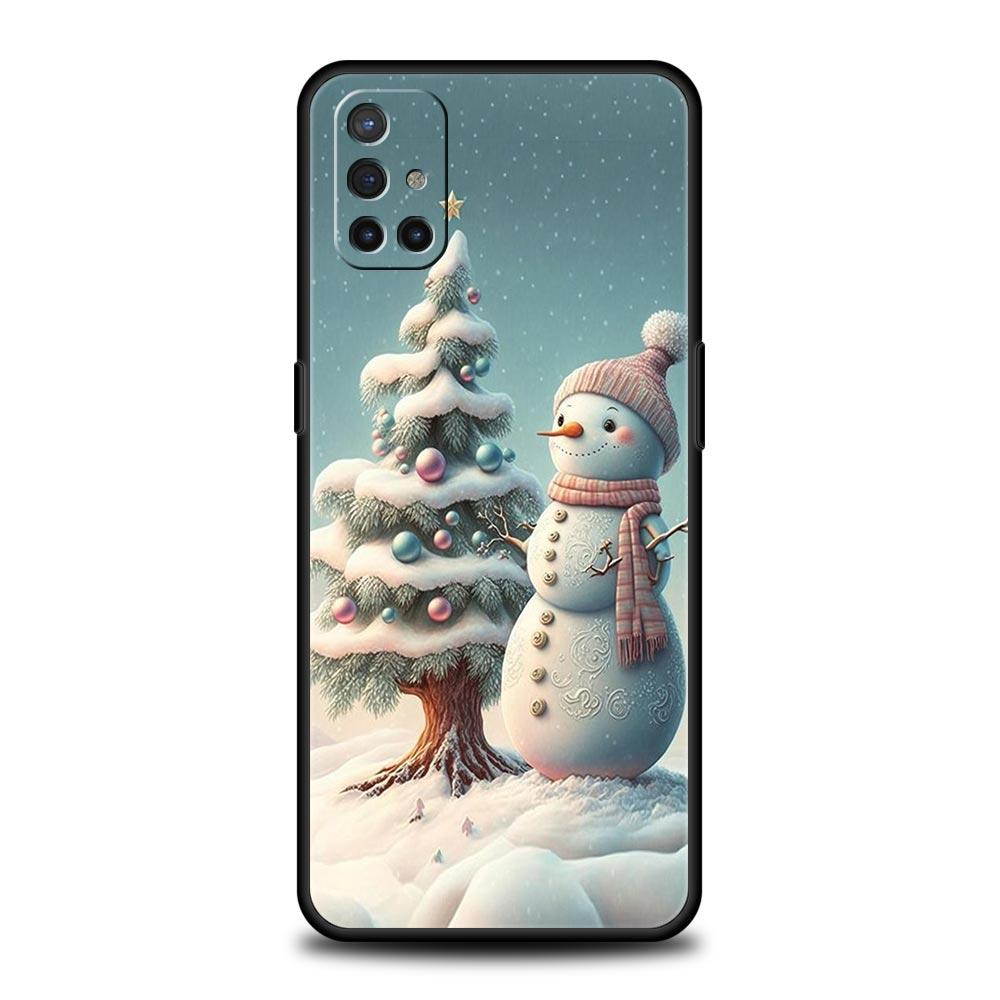 Чехол для OnePlus 12 11 10 9 Pro 9T 12R 10R 9R 9RT 10T 8T 8 7 6T 7T Nord 2T CE 2 5G N200 N10 N100 Крышка Рождественский Графический Принт