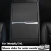 Центральная панель управления для Tesla Model 3/Y/YL Highland Панель-чехол для консоли Накладка Защитная наклейка Аксессуары для интерьера автомобиля