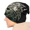 Fenrir Wolf Nature Norse Mythology Viking Washed Warm Bonnet Outdoor Casual Beanies Protection Unisex Women Hats